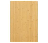 homiuse Piano per Tavolo Piano per Mobili in Bambù Multifunzionale Piano di Ricambio Rettangolare Design Elegante per Tavolino da Caffè Banchi da Lavoro o Scrivanie Marrone 40x60x1,5 cm