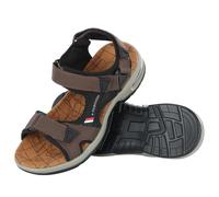 HomKuch Sandali da uomo Open Toe Sandali a piedi estivi Cuscino d'aria Sandali da spiaggia casual