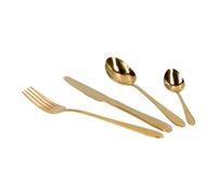 HOMLA Abele Set di Posate Dorate da 16 Pezzi.