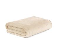 HOMLA Rote Coperta in Pile Soffice e Calda - Per Divano e Letto - Coperta Coccolosa - Coperta da Soggiorno - Facile da Pulire - 150 x 200 cm - Beige