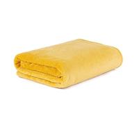 HOMLA Rote Coperta in Pile Soffice e Calda - Per Divano e Letto - Coperta Coccolosa - Coperta da Soggiorno - Facile da Pulire - 150 x 200 cm - Senape