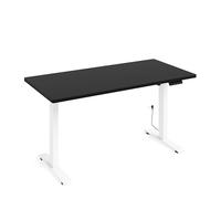 Homlando Scrivania BIMotion 1S 140 x 70 x 3,2 cm - Tavolo da ufficio con movimento automatico - Altezza regolabile con regolazione in altezza - Elettrico - Ergonomico - Seduta in piedi Scrivania