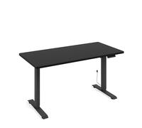 Homlando Scrivania BIMotion 1S 140 x 70 x 3,2 cm - Tavolo da ufficio con movimento automatico - Altezza regolabile con regolazione in altezza - Elettrico - Ergonomico - Seduta in piedi Scrivania