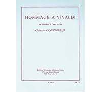Hommage A Vivaldi - Double Bass And Piano - Buch