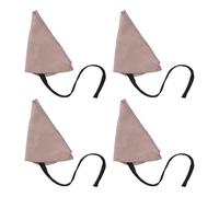 HOMMDECO Kit per la pulizia della camera d'aria del clarinetto con panno per la pulizia del clarinetto, 4 pezzi, strumento di pulizia per clarinetto, flauto, sassofono (champagne)