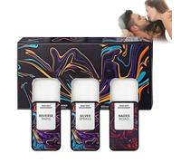 Hommelure Fherotherapy Solid Profumo Set - 3 Stili Affascinante Fragranza Naturale con Profumo Floreale Debole di Lunga Durata - Balsamo portatile tascabile fragranza per appuntamenti di viaggio