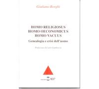 HOMO RELIGIOSUS HOMO OECONOMICUS HOMO VACUUS