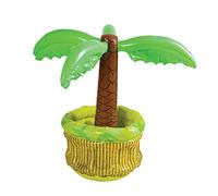HOMOBABE 1 pezzo Secchiello per Ghiaccio Gonfiabile PVC con Design Palma per Feste All Aperto Contenitore Leggero per Bevande Freschper Party Hawaii