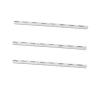 HOMOBABE 1 Set Cerniera Pianoforte Per Armadi E Scatole Legno Resistente E Facile Da Installare Cerniera Continua Nichelata Design Innovativo Per Chiusura 3 Pezzi