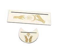 HOMOBABE 1 Set di Porta Carte dei Tarocchi A Forma di Supporto per Tarocchi Accessori da Tavolo Rituali Espositore per Tarocchi Supporto per Mazzo da Gioco Strumento per Porta