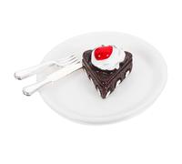 HOMOBABE 1 Set Miniature Cibo Torta per Decorazione Casa Accessori per Fotografia Adatto per Supermercati e Negozi Carne Effetto Realistico e Lifelike Stabile e Duraturo