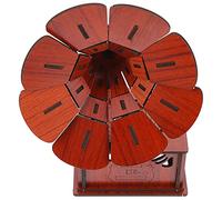 HOMOBABE 1 set Puzzle Legno Gramophone Retro Educativo per Decorazione per Casa Facile da Assemblare Compleanno e Natale