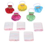 HOMOBABE 10 Pezzi Nastri da Lancio Decorativi per Matrimonio e Compleanno in Carta Leggera Quadrata Facili da Lanciare per Creare Un'atmosfera e Festosa Colore Casuale