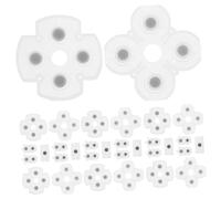HOMOBABE 10 Set Pad Conduttivi Silicone per Controller Ricambio Pulsanti Resistenti e Facili Installare per Riparazione e Protezione Gommini Controller Compatibili con Accessori Gaming