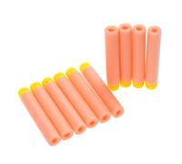 HOMOBABE 100 Dardi Morbidi Testa Z di Guerra Materiale Sicuro ed Ecologico Compatibili con Originali Testa in Plastica Ammortizzante Arancione