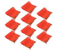 HOMOBABE 10pezzi Borse Rete Riutilizzabili Per Frutta Cordino Lavabili e Traspiranti Per Conservare Ortaggi e Mare in Cucina