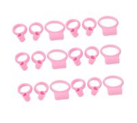 HOMOBABE 18pezzi Anelli Di Apprendimento Per Bacchette Per Ragazzo Ragazza Pz Silicone Per Facilitatore Di Bacchette Accessori Per Apprendimento Per Insegnare Ai Ragazzo Ragazza Mangiare