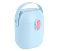 HOMOBABE 1pezzi Contenitore Portatile Per Latte Scatola Per Latte Polvere Con Cucchiaio Design Doppio Per Alimenti Per Capacità Elevata Per Snack e Pasti Fuori Casa