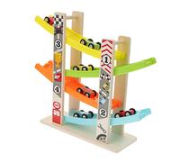 HOMOBABE 1Set Educativo Auto Scorrimento con Veicoli Sviluppa Creatività e Coordinazione