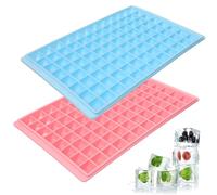 HOMOBABE 2 Pezzi Stampi per Ghiaccio Forma con Cavità Vassoi per Ghiaccio Facili da Sformare per Feste e Uso Colore Casual Colore Casuale