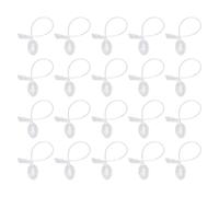HOMOBABE 20 Pezzi Accessori Ricambio Airbag in Plastica Trasparente per Cappelli Orecchie Mobili per Cappelli da Salto Fai da Te