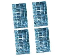 HOMOBABE 4 Pezzi Gonna Decorativa Tinsel per da Colore Azzurro per Cerimonie e Decorazioni Compleanno e Matrimonio
