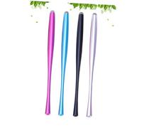 HOMOBABE 4 pezzi Pennino Capacitivo in Metallo con Punta in Sostituibile Stilo per Scrivere su Tablet e Smartphone Multi-colore Rosso Blu