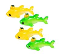 HOMOBABE 4pezzi Miniature Whale Figurines Resin Cute Animal Decor for Fish Tanks and Gardens and Realistic Desktop Ornaments