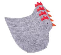 HOMOBABE 4pezzi Sacchetti Per Uova Forma Di Pulcino Coperture Decorativi Per Uova Di Pasqua Caldi Accessori Festivi Per Decorazioni Pasquali