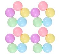 HOMOBABE 50 Capsule Rotonde Colorate Macaron: Contenitori Di Plastica Vuoti Per Distributori Automatici E Premi in Classe. Contenitori Rotondi.
