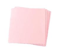 HOMOBABE 80pezzi Panni Microfibra Per Pulizia Di Lenti e Schermi Polishing Cloth Per Occhiali e Fotocamera Colore Rosa Per Rimuovere Macchie e Polvere Senza Graffi