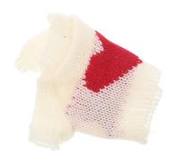 HOMOBABE adoro il maglione bianco vestiti da burattini Coniglietto rosa roba da rinato L'orso della laurea di Kanye roba finta per orsi giocattolo peluches Kawaii filato