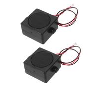 HOMOBABE Altoparlante Compatto 5w 4ohm 2 Pezzi con Singola Cavità, Portatile e Leggero in Plastico e Metallo per Moduli Altoparlanti Pubblicitari ed Elettronici