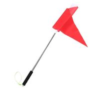HOMOBABE Bandiera Portatile Guida Turistica Mini in Materiale Resistente per Gite Scolastiche e Avventure all'Aperto Asta Triangolare 1,2 M Colore Casuale per Ragazzi e