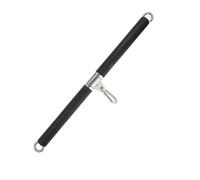 HOMOBABE Barra Dritta per Tricipiti con Cuscinetto Asta Corta Resistente per Palestra Barra Pull Down con Anelli per Allenamento Muscoli Braccia e Bicipiti Accessorio Fitness Durevole e