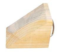 HOMOBABE Blocca Ruota Portatile in Legno e Ferro, Cuneo per Pneumatici Auto e Camper, Stabilizzatore Antiscivolo per Parcheggio Sicuro di Roulotte e Veicoli Medi e Grandi