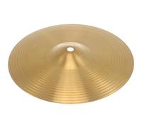 HOMOBABE Brass Cymbals 24.3 CM Traditional Finish Durable For Students And Jazz Drum Setups