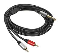 HOMOBABE Cavo Audio Professionale Stereo Rca Metri Adattatore Audio Anti-interferenze per Amplificatore e Casse Flessibile e Durevole Ossigeno