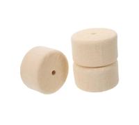 HOMOBABE Cuscinetto in Feltro per Pedale Grancassa 3 Pezzi Testa Martello Accessori per Batteria Jazz per Esercitazione e Studio Strumenti a Percussione