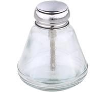 HOMOBABE Dispenser per Bevande in Vetro Spesso da 180ml, Portatile e Leggero, Contenitore e Struccante per Casa e Negozio