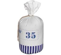 HOMOBABE Ferma Porta Cotone OPP Antiscivolo per Casa e Ufficio, Stile Costiero, Protezione Antipizzicamento e Decorazione Delicata