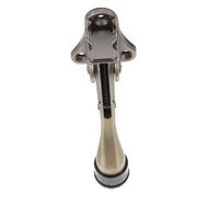 HOMOBABE Fermaporta Kickdown in Metallo Regolabile per Pavimento, Fermaporta Semi-Automatico per Parte Inferiore Porta, Pedale Integrato per Uso Commerciale e Domestico