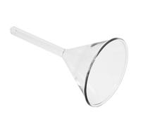 HOMOBABE Imbuto Triangolare Vetro per Laboratori Chimici Strumento Resistente per Esperimenti Riutilizzabile e Facile da per Liquidi e Solidi