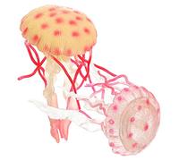 HOMOBABE Medusa Marina Simulato per Educativo in 2 Decorazione Creativa Stanza Animale e Colorato Cognitivo per l'Apprendimento