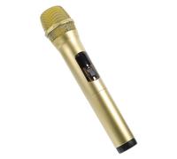 HOMOBABE Microfono Prop Finto Per Accessorio Per Spettacoli e Cosplay Microfono Simulato Lucido Per Feste e Attività Ricreative Stimola La Creatività e La Fiducia Stessi