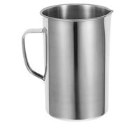 HOMOBABE Misurino con Manico Graduato in Inossidabile da 2000 Ml Facile da Pulire e Anti-perdites per Preparazione Tè e Cottura