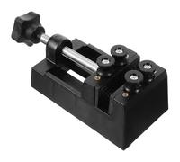 HOMOBABE Morsetto per Incisione Portatile in Abs Nero Superfici Lisce e Arrotondate, Attrezzo Pratico per Incisione di Sigilli per Studenti e Artigiani