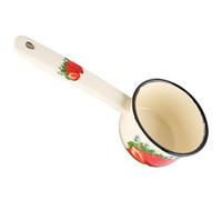 HOMOBABE Pentola per Latte Smaltata Manico, Paletta per Acqua Antiaderente, Pentola Compatta Multifunzione per Cucina e Alimenti, Adatta a Fornelli a Gas e Induzione, Colore