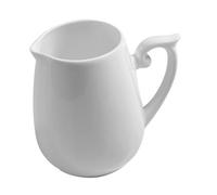 HOMOBABE per Latte Lattiera Bianca Porcellana per Cappuccino e Latte Macchiato Facile da Uso