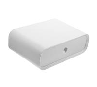 HOMOBABE per Monitor Rialzato in Acrilico Trasparente Rack Ergonomico per Scrivania con Cassetto Sollevatore per Computer e Laptop per e Home Office